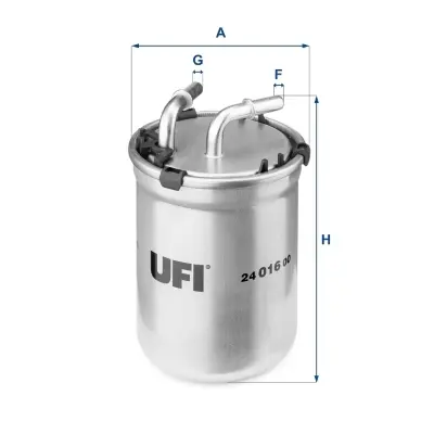 Топливный фильтр UFI 2401600