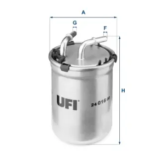 Топливный фильтр UFI 2401600 Сеат Ибица