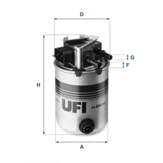 Топливный фильтр UFI 24.095.00