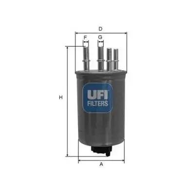 Топливный фильтр UFI 2413000