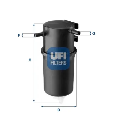 Топливный фильтр UFI 2414500