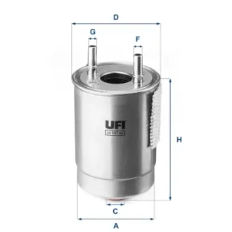 Топливный фильтр UFI 24.147.00