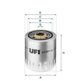 Топливный фильтр UFI 24.321.00