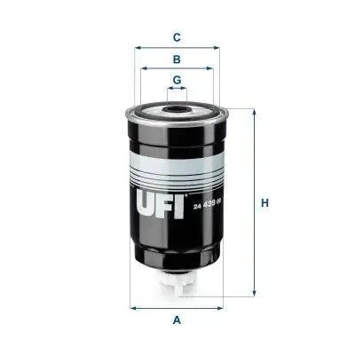 Топливный фильтр UFI 24.439.00