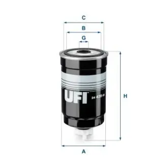 Топливный фильтр UFI 24.439.00