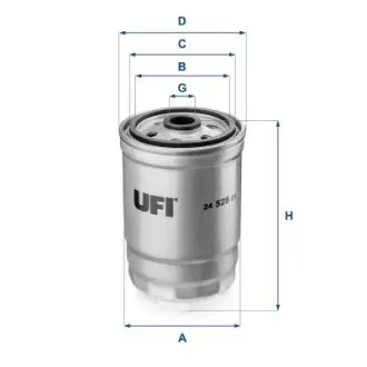 Топливный фильтр UFI 24.528.01