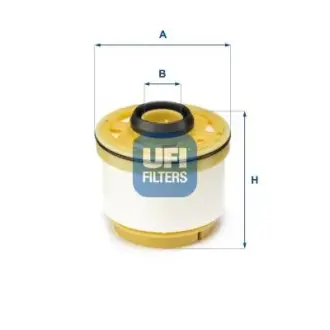 Топливный фильтр UFI 2604500 Митсубиси L200
