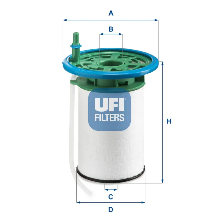 Топливный фильтр UFI 26.053.00