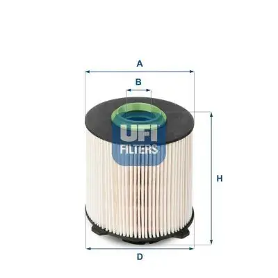 Топливный фильтр UFI 2605800