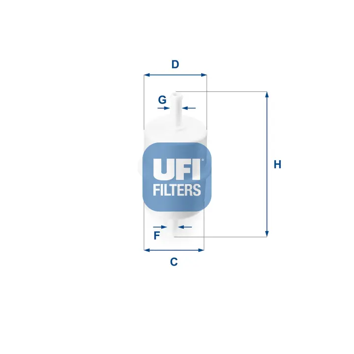 Топливный фильтр UFI 31.010.00