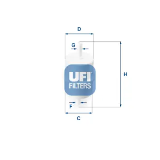 Топливный фильтр UFI 31.010.00