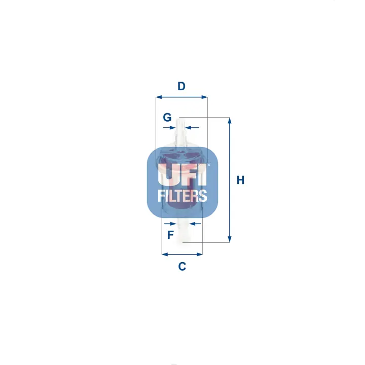 Топливный фильтр UFI 31.027.00
