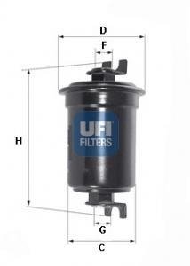 Паливний (топливный) фільтр ufi 3152400
