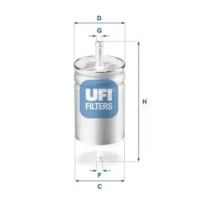 Топливный фильтр UFI 31.611.00