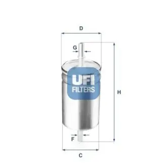 Топливный фильтр UFI 3172200 Фольксваген Туран