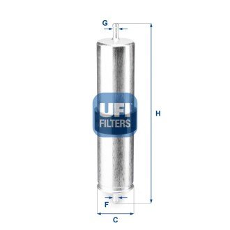 Топливный фильтр ufi 31.838.00