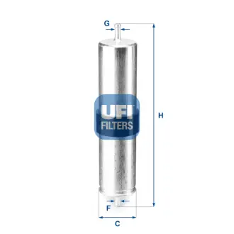 Топливный фильтр UFI 31.838.00