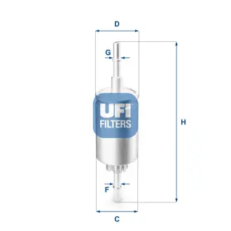 Топливный фильтр UFI 3184400 Форд Фьюжн
