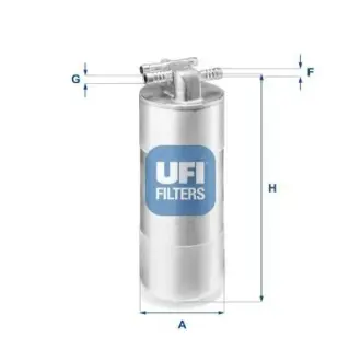 Паливний (топливный) фільтр UFI 31.953.00