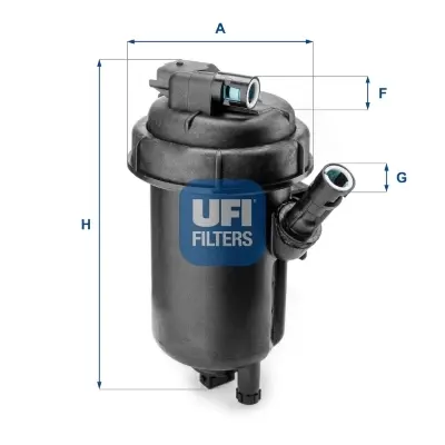 Топливный фильтр UFI 5515200