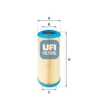 Воздушный фильтр ufi 27.341.00 на Фиат Пунто