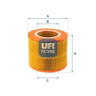 Повітряний фільтр UFI 2735400