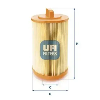Воздушный фильтр UFI 2748600 Мерседес Clk