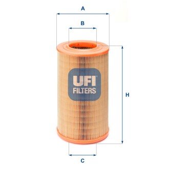 Повітряний фільтр ufi 2752400