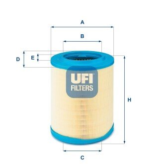 Повітряний фільтр ufi 27.606.00