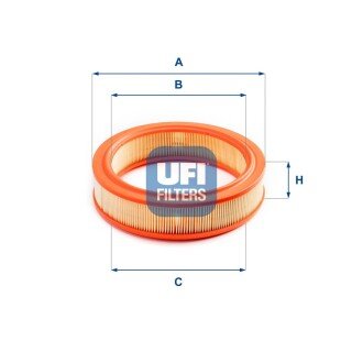 Повітряний фільтр ufi 27.785.00 на Сеат Ибица