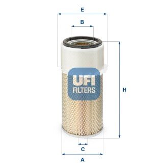 Повітряний фільтр ufi 27.920.00