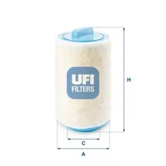 Повітряний фільтр UFI 27.A53.00