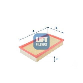 Повітряний фільтр ufi 30.165.00 на Шкода Roomster