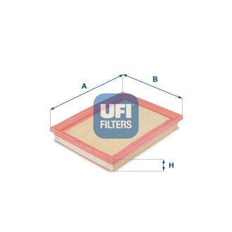 Воздушный фильтр ufi 30.168.00 на Форд Фьюжн