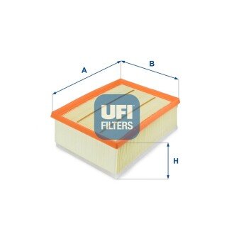 Повітряний фільтр ufi 30.180.00 на Ситроен С4