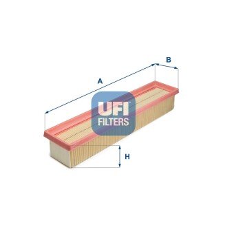 Повітряний фільтр ufi 30.302.00 на Дачия Логан мсв