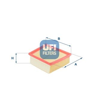 Воздушный фильтр ufi 30.390.00 на Форд Б-макс