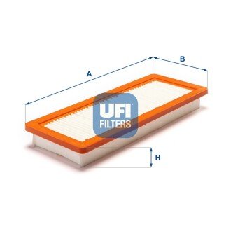 Повітряний фільтр ufi 3046700