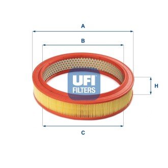 Воздушный фильтр ufi 30.802.01 на Форд Таунус