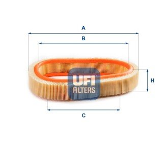 Повітряний фільтр ufi 3080600