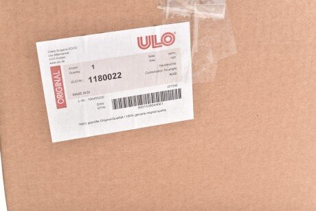 Фонарь (фара) заднего хода ulo 1180022