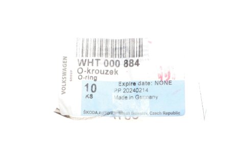 Оригін. запчастини VOLKSWAGEN vag WHT000884