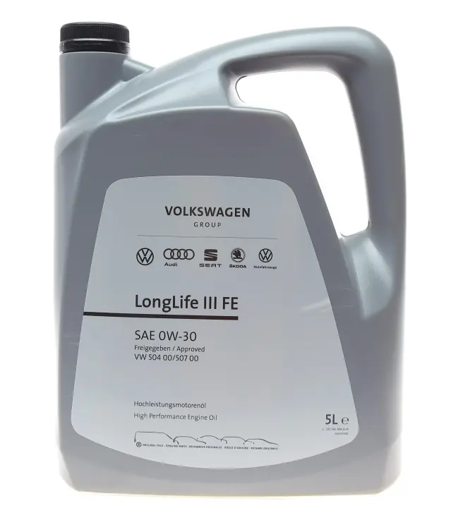 Масло моторное LongLife III FE 0W-30 (5 л) VAG GS55545M4