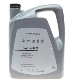 Масло моторное LongLife III FE 0W-30 (5 л) VAG GS55545M4