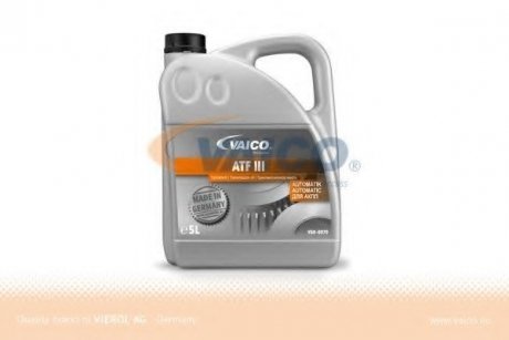 Смазка трансмісійне ATF Dextron III 5L червоне vaico V60-0079