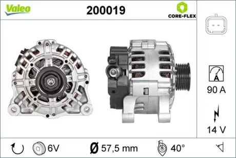 Генератор valeo phc 200019