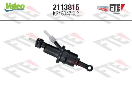 Головний циліндр зчеплення Valeo phc 2113815