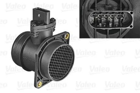 VALEO витратомір повітря (дизель) 1,9TDI: AUDI; SEAT; SKODA; VW; FORD Galaxy valeo phc 253710 Фольксваген Поло хэтчбек