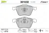 Передние тормозные колодки valeo phc 301030