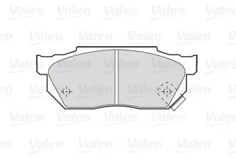 Передние тормозные колодки valeo phc ""301047"
